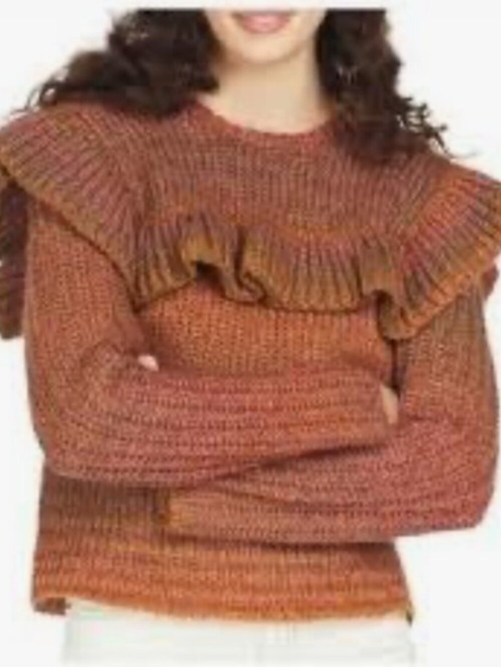 Loveshackfancy Yumi pullover sweater in Russi Colorway size Med